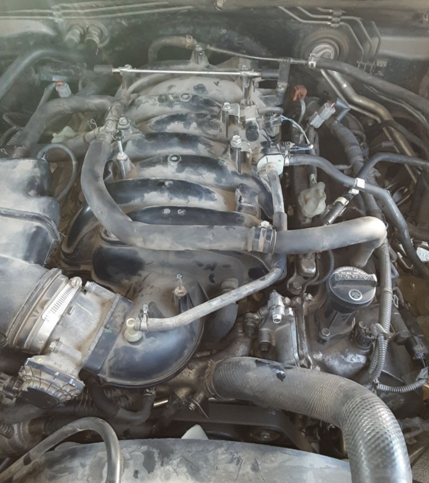 this image shows engine repair in Roanoke, VA